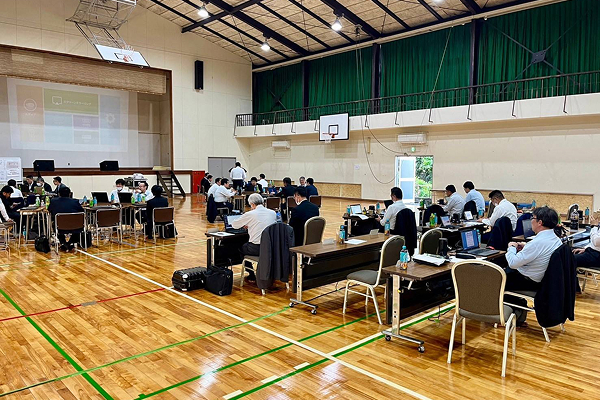 管理職研修の会場として